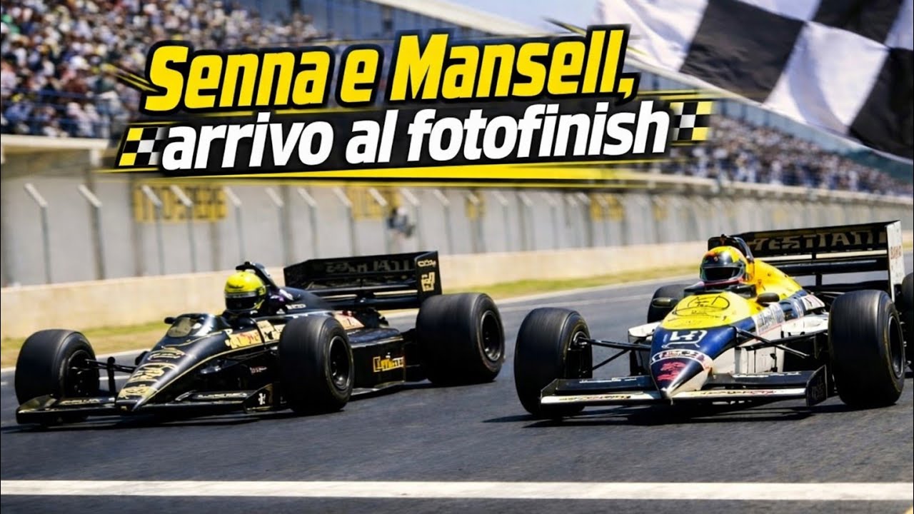 GP Spagna 1986 Jerez RAI duelli indimenticabili Nigel Mansell Ayrton Senna Alain Prost Piquet