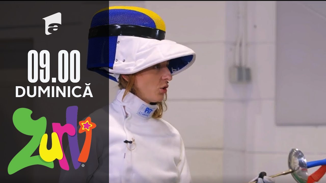 Ana Maria Brânză, lectie de scrimă cu Gaşca Zurli | Casa Zurli