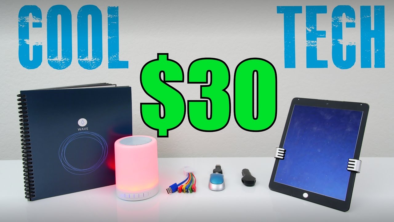 Cool Tech Under $30  - October