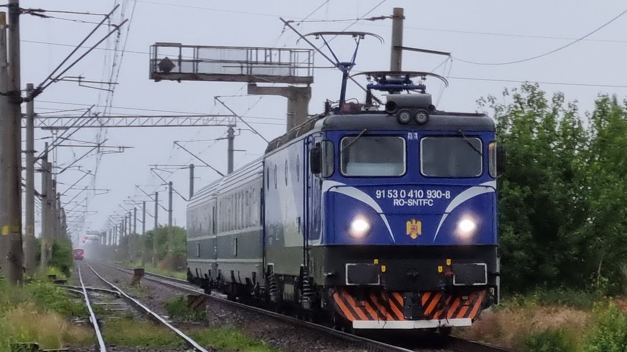 Horn Concert from  electric locomotive EA 930 / Concert de Goarne de la locomotiva electrică EA 930