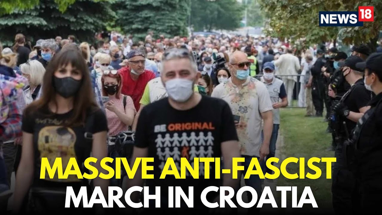 LIVE | Thousands Rally In Croatia: Massive Protest Against Far-Right Rise | Jelačić Square | N18G