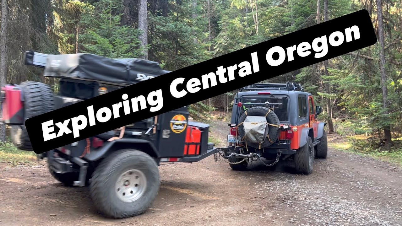 ￼Overlanding, Exploring Central Oregon’s ￼Blue Mountains and camp pizza!