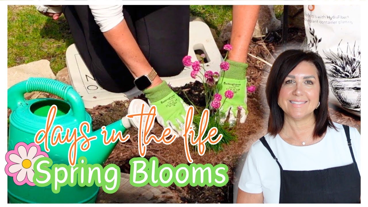 🌷SPRING BLOOMS | Planting flowers,💗Will you come on this journey with me ?! 😴Sleeping BEAUTY