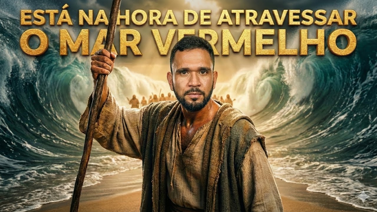NÃO fique PARADO! ESTÁ na HORA de ATRAVESSAR o MAR VERMELHO! | ÊXODO 14 - 16