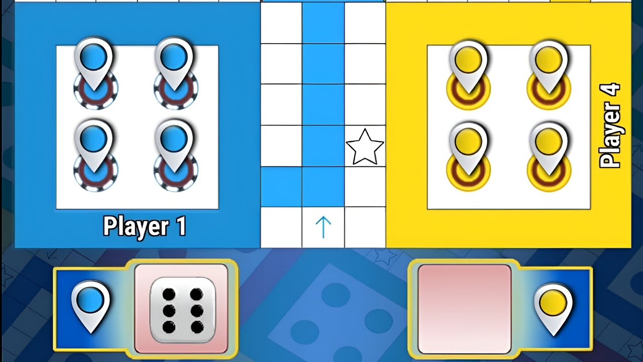 Ludo king 4 players Gameplay | How to win | Ludo king 