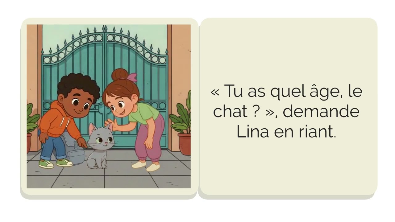 Le chat 🐱 de l'école 