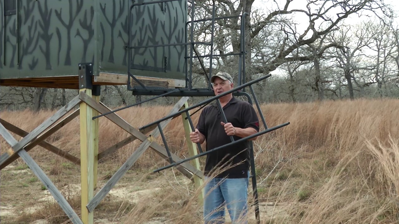Shadow Hunter Adjustable Ladder Platform