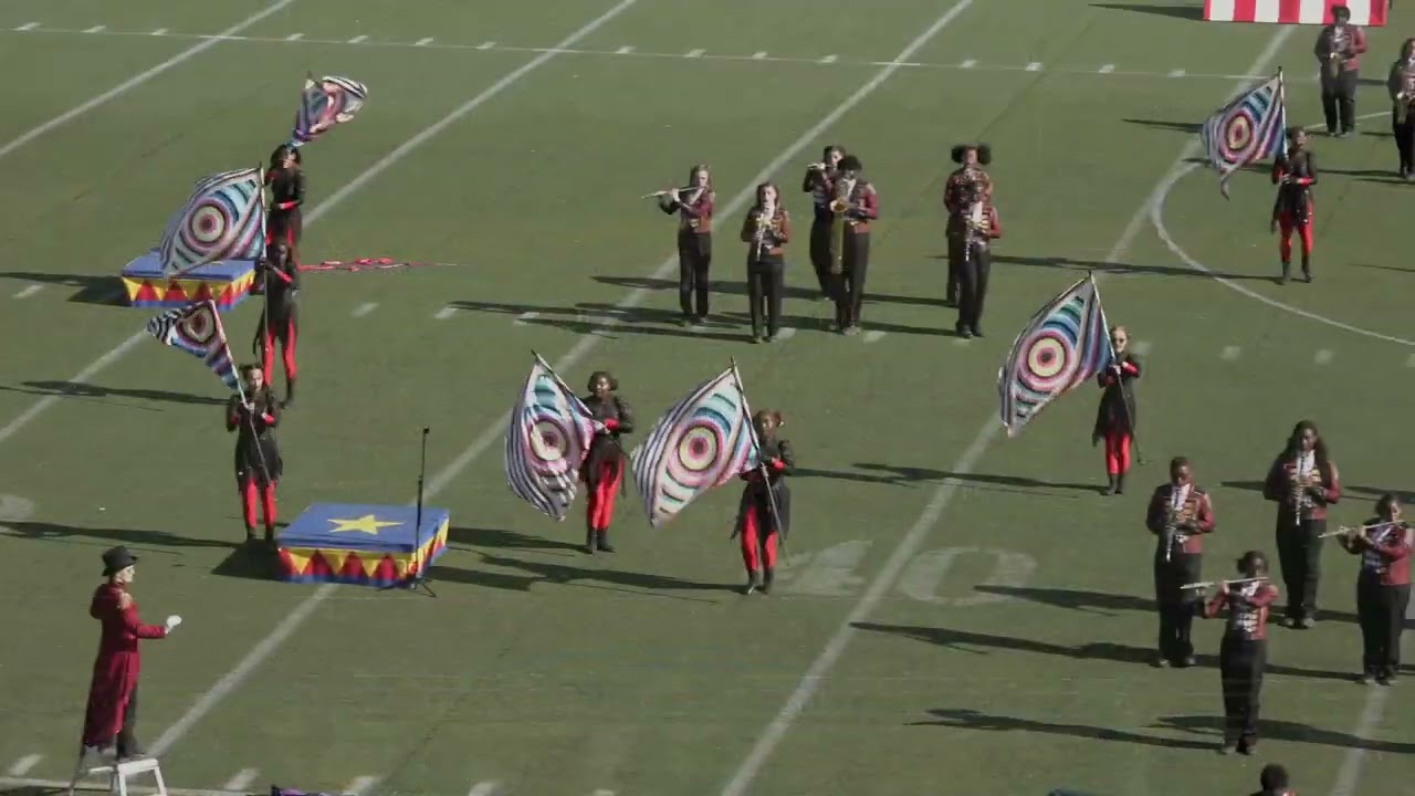 Oscar Smith Mighty Marching Tigers at 2024 Tidewater Music Games - Oct 12, 2024
