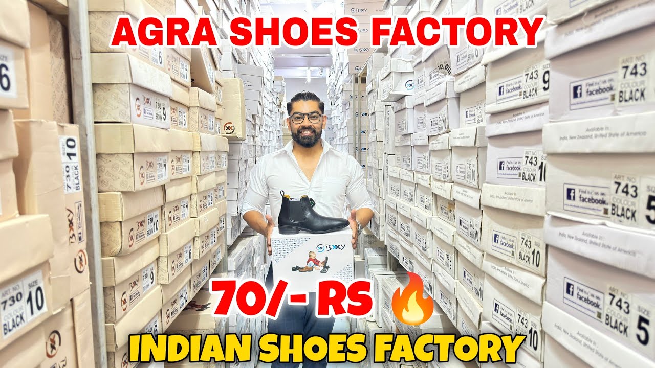 Agra Shoes Factory 70/- Rs 🔥| Shoes Wholesale Market In Agra | Baxxy Shoes | Shoes Wholesale Market