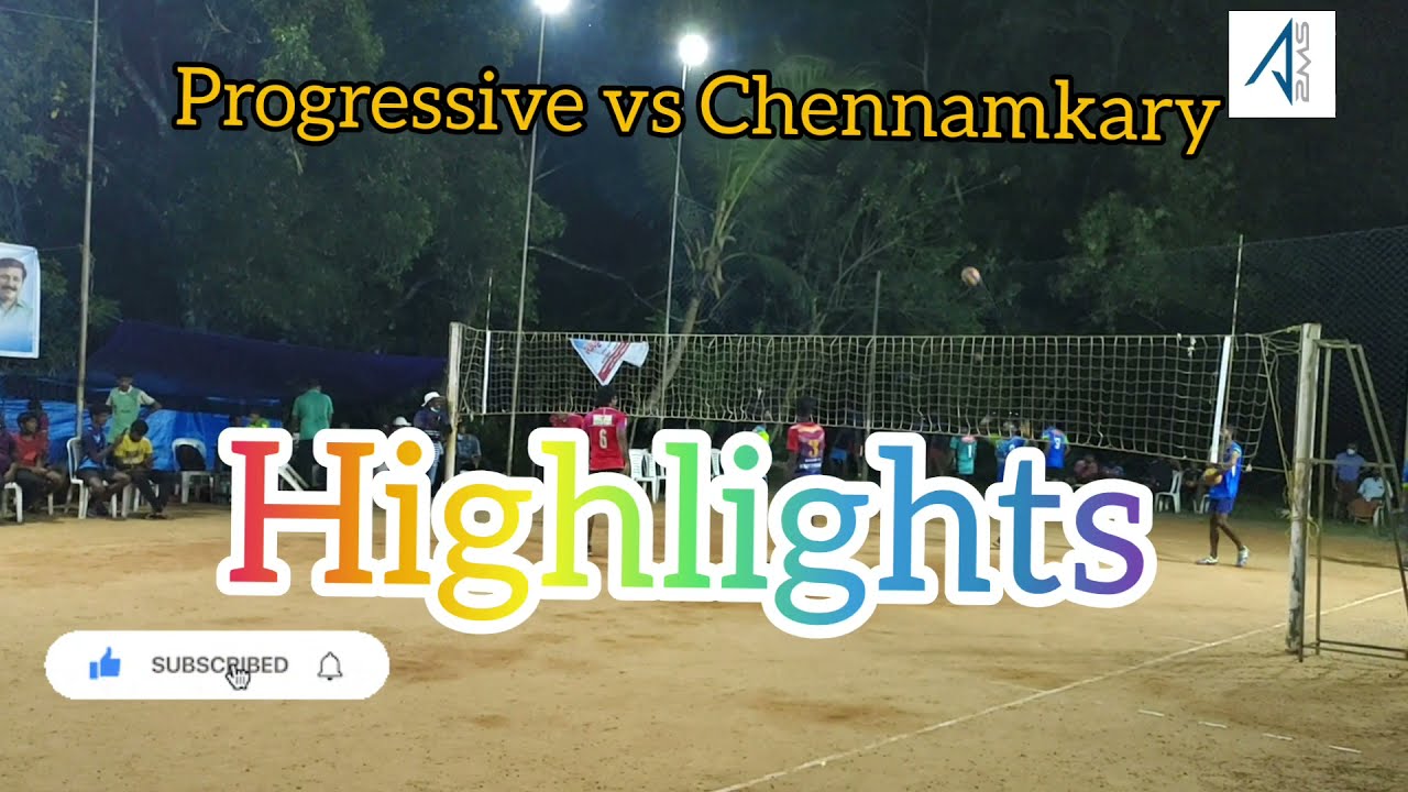 Amazing Countryside Volleyball Match Highlights/Progressive Club vs  Chennamkary Club