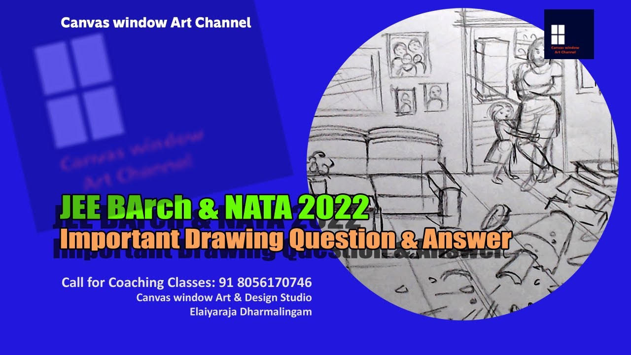 JEE BArch & NATA 2022 | Important Drawing Question & Answer