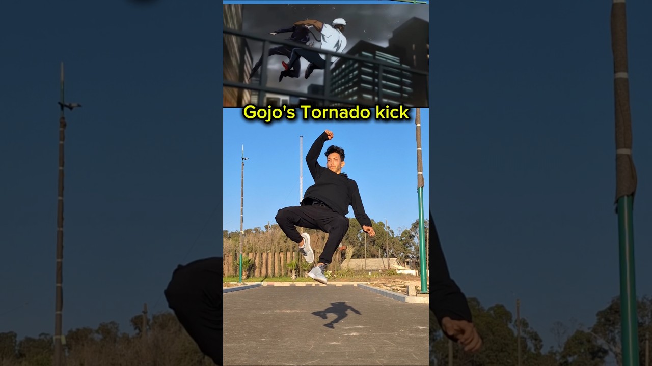 How to do Gojo's Tornado /360 kick