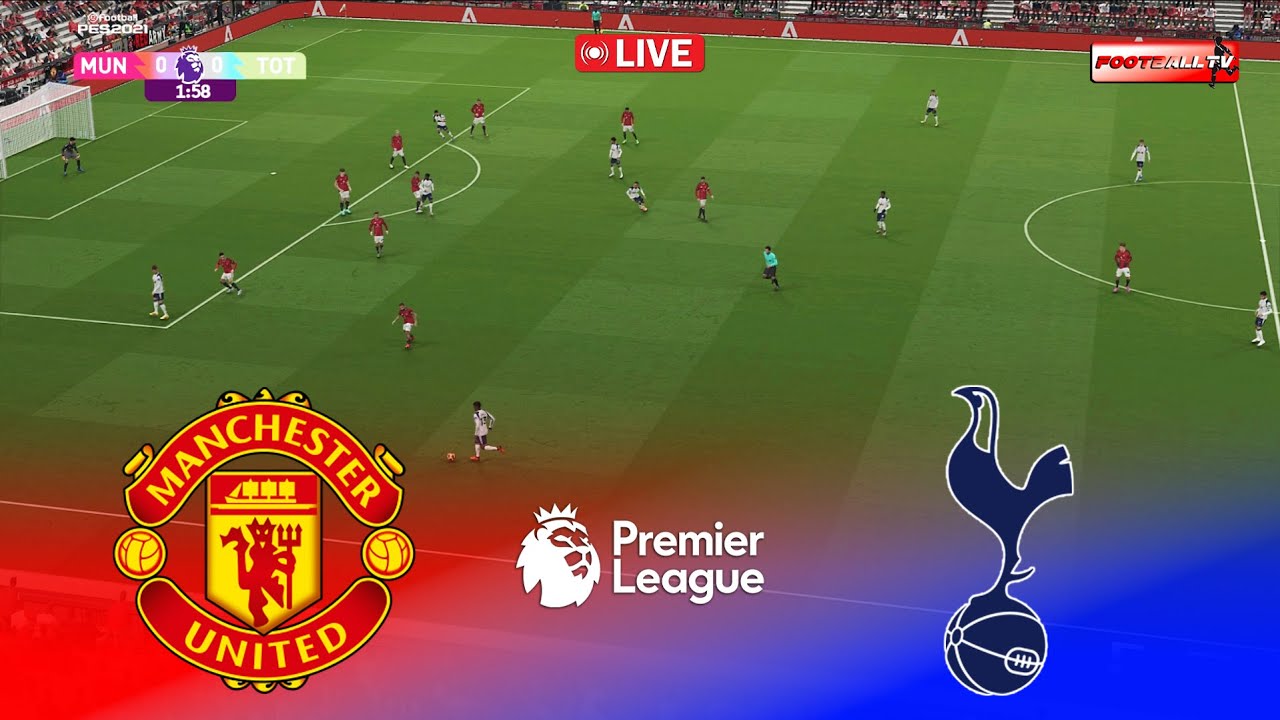 🔴LIVE : Manchester United vs Tottenham - Premier League 2025/26 | Pes 21 Gameplay Simulation