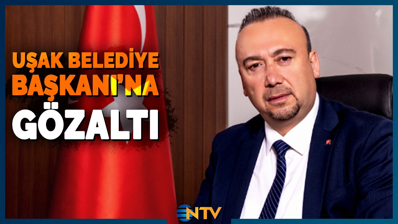 Uşak Belediyesi'nde D&uuml;zenlenen Operasyonda Belediye Başkanı ve 10 Ş&uuml;pheliye G&ouml;zaltı