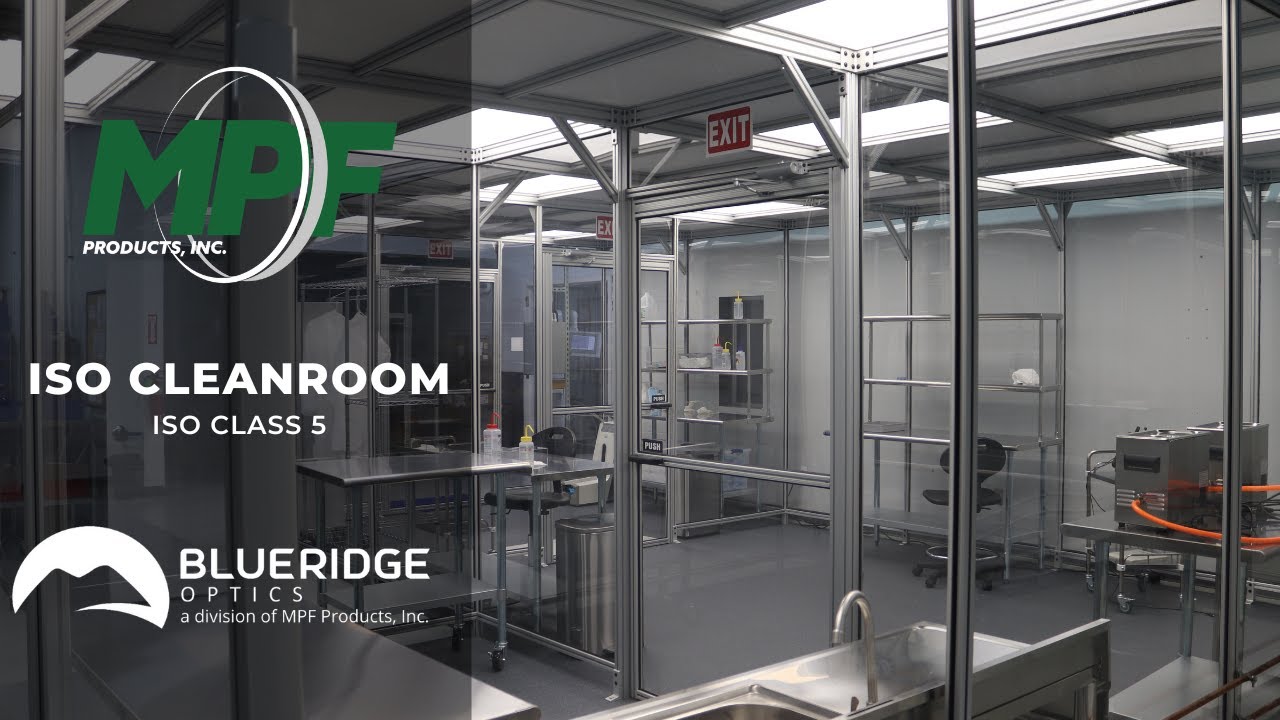 ISO Cleanroom | ISO Class 5 | MPF Products, Inc. | Blue Ridge Optics
