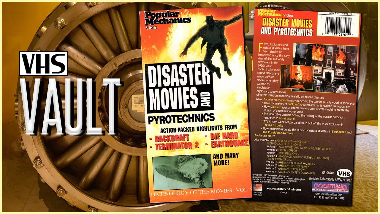VHS Vault - Popular Mechanics - Disaster Movies & Pyrotechnics 1992
