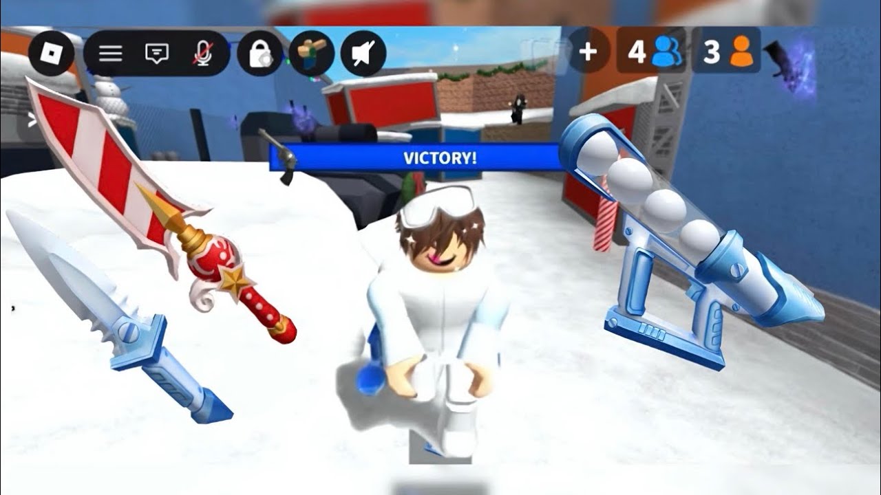 MM2 mobile montage sherif! Whit the Snowcannon (camper/trickshots) 