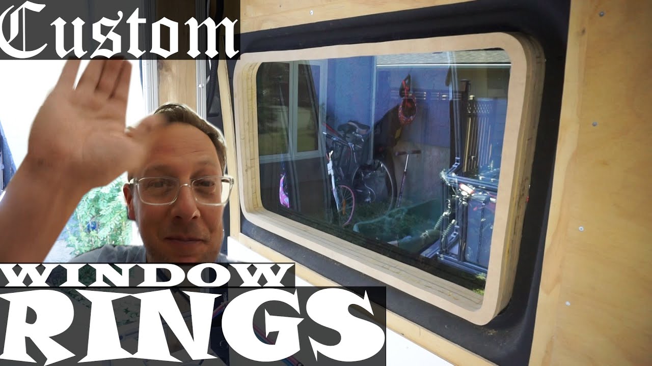 How to FRAME VAN WINDOWS | FOUR SEASON VAN-BUILD | EP. 69