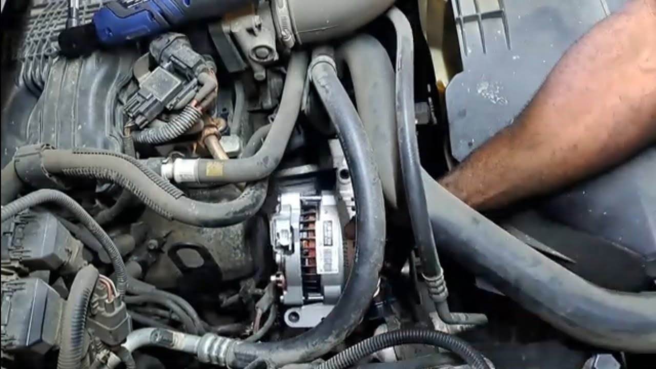 2008 f150 4.2 alternator replacement very simple