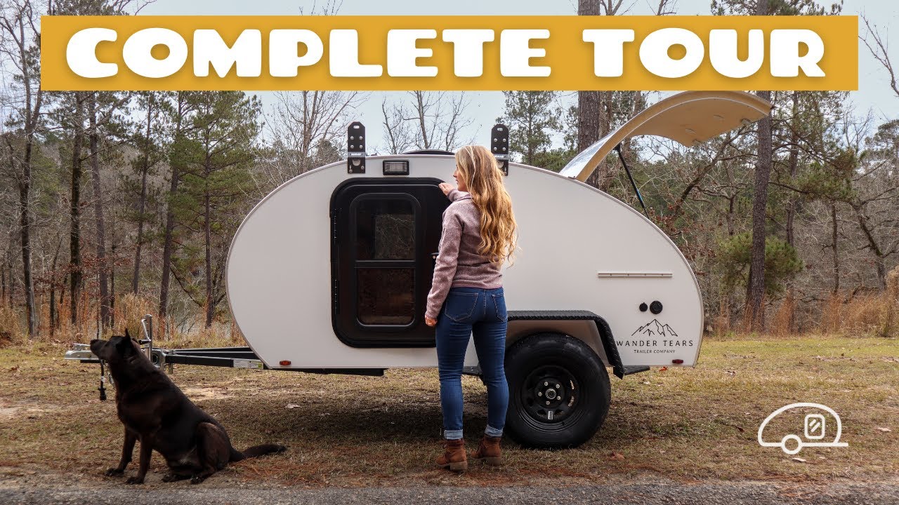 Полный тур Wander Tears Teardrop Camper