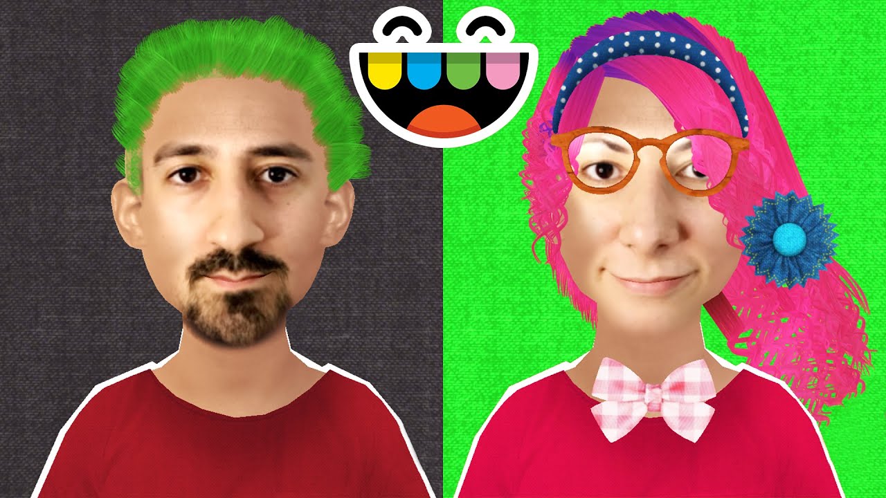 QUEM TEM O PIOR CABELO do Toca Boca
