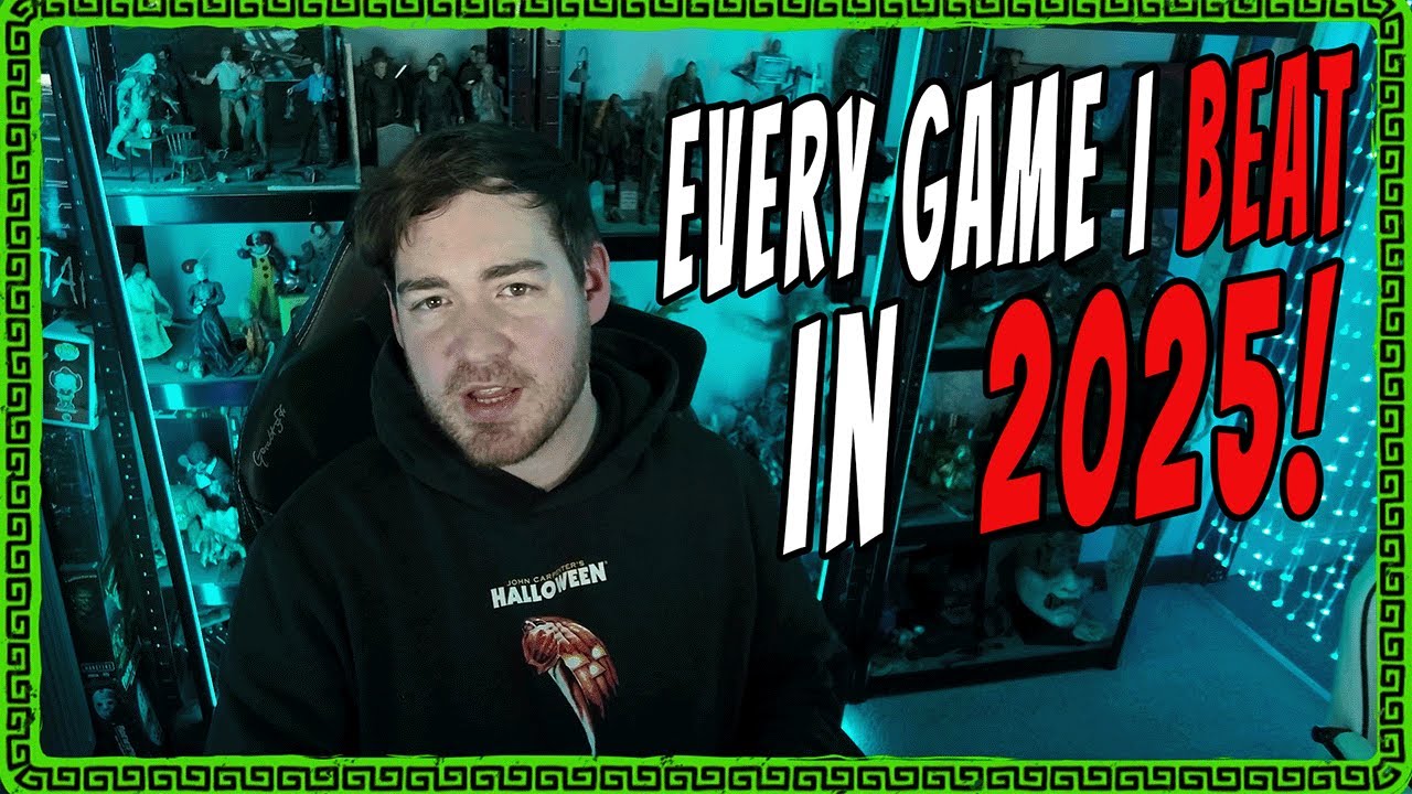 Let's Talk about every Video Game I completed in 2025!