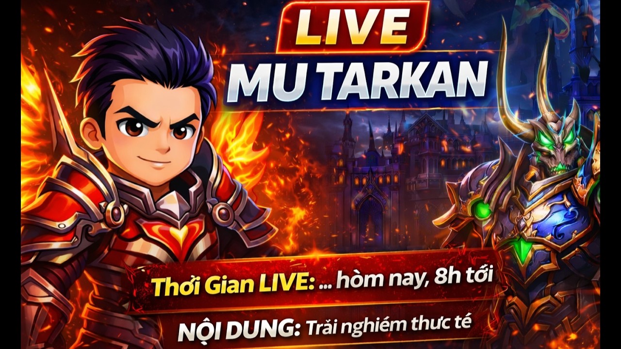 LIVE MU TARKAN - ĐỪNG Vào Nếu Chưa Xem Live Này !