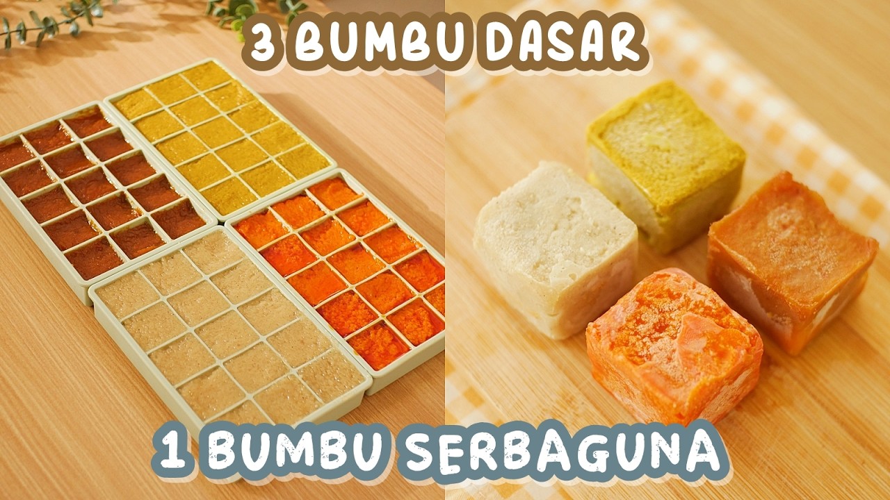STOCK BUMBU SAHUR SEBULAN!! RESEP BUMBU DASAR Dan SERBAGUNA &ndash; SOLUSI MASAK SAHUR ANTI RIBET
