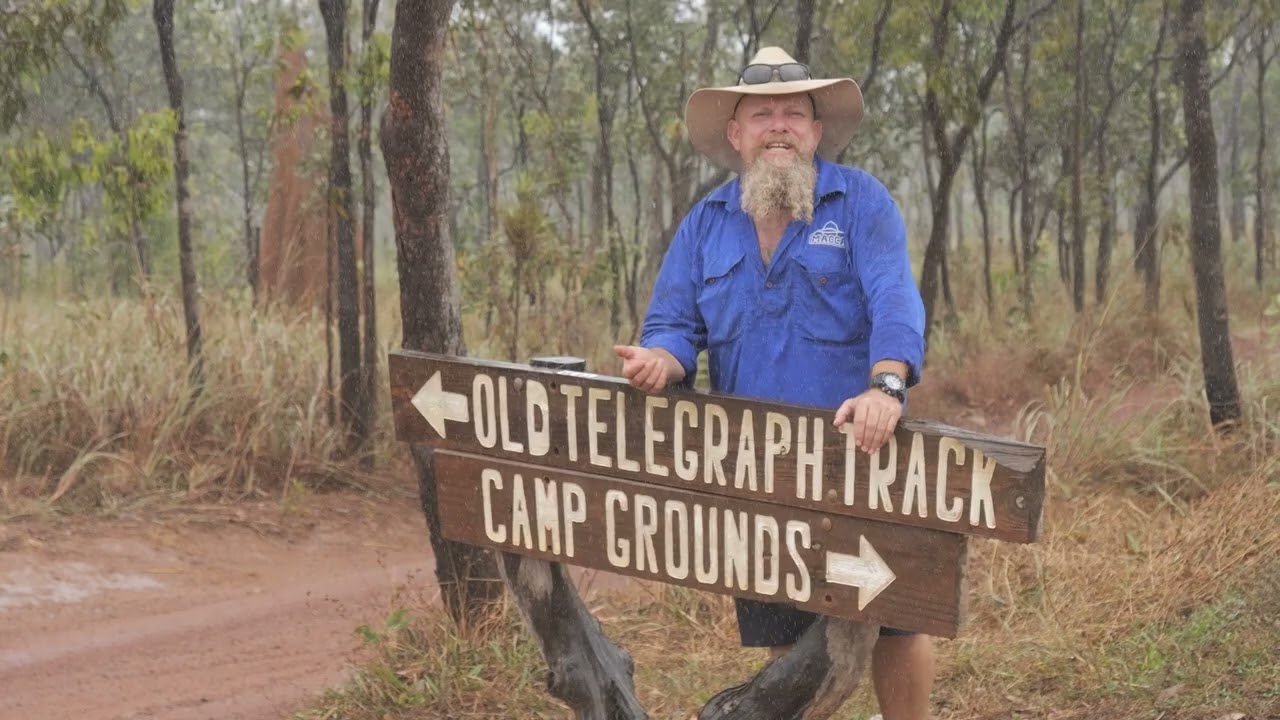 Battling The Rain To The Old Telegraph Track