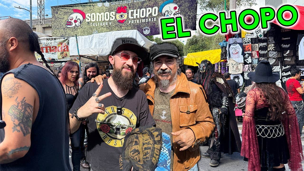 EXPLORACIÓN URBANA EN EL TIANGUIS DEL CHOPO CDMX