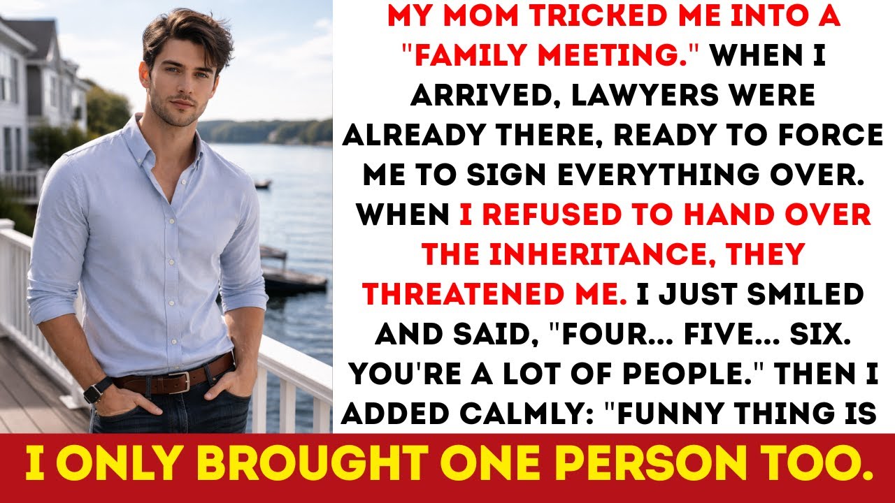I Refused To Hand Over The Inheritance At A Family Meeting That My Mom Tricked Me Into. Then…