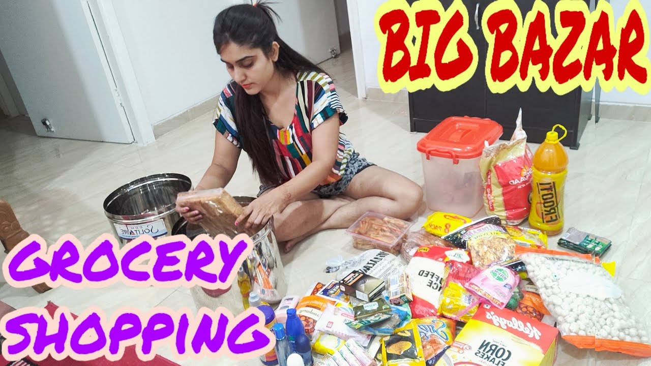 Monthly Grocery Shopping | Big Bazaar Shopping