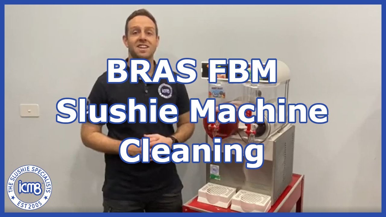 BRAS FBM Slushie Machine Cleaning and Assembly
