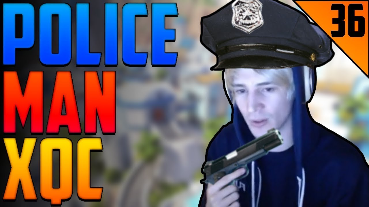 POLICEMAN XQC - xQc STREAM HIGHLIGHTS #36 | xQcOW