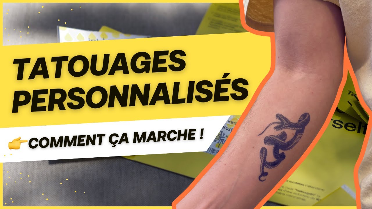 Ton tatouage personnalisé en quelques étapes ✅ #inkster