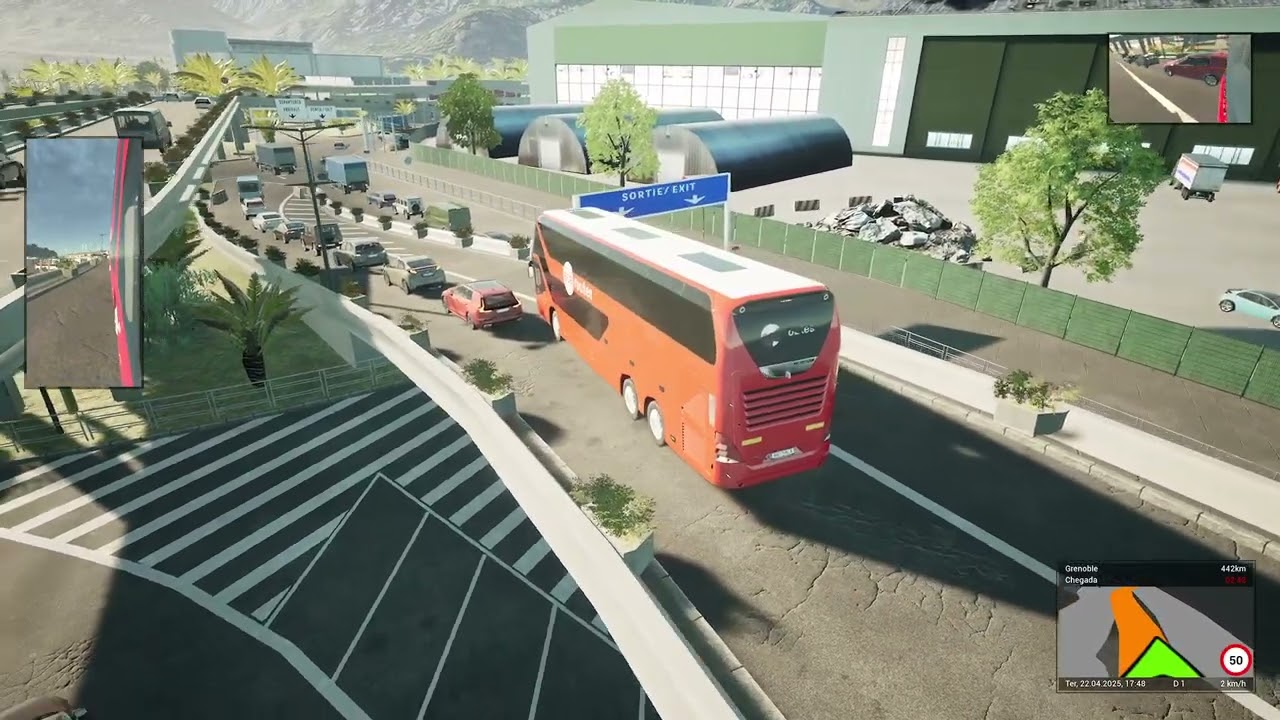 Fernbus Simulator - 10.000km Tour Pt 14- Nice/Grenoble