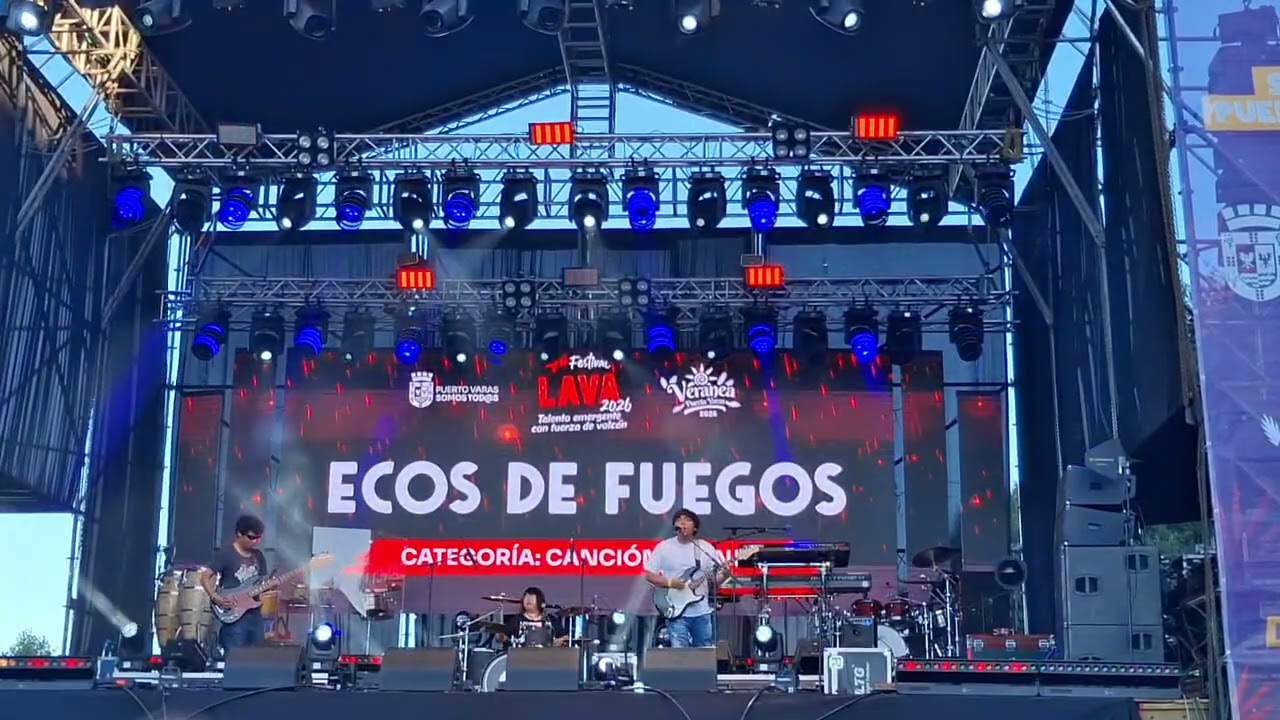 Como este sueño- Ecos de fuegos. Festival Lava Puerto varas 2026 