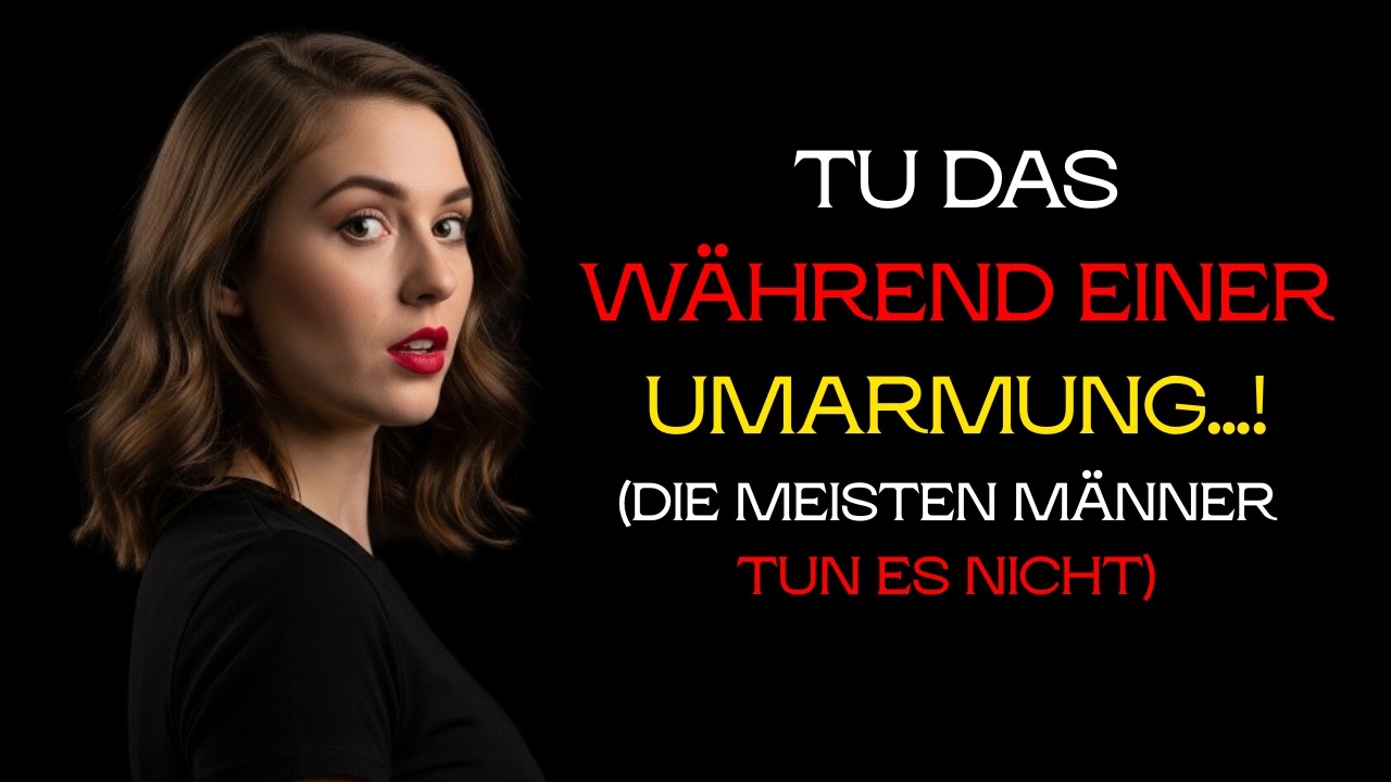 Eine Sache, die man während einer Umarmung tun kann und die alles verändert