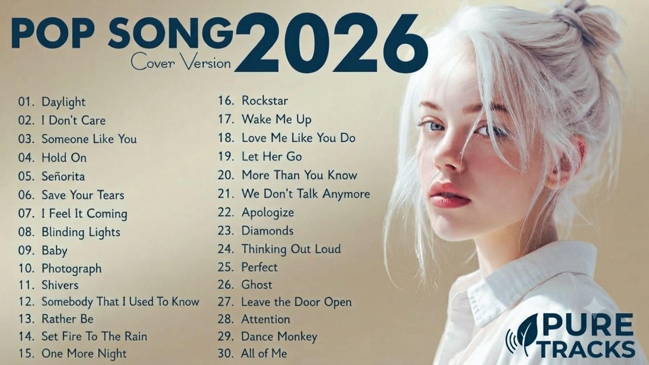 #Best English Cover Songs 2026 ❤️ Perfect, Let Her Go, All Of Me & Counting Stars | Top Hits