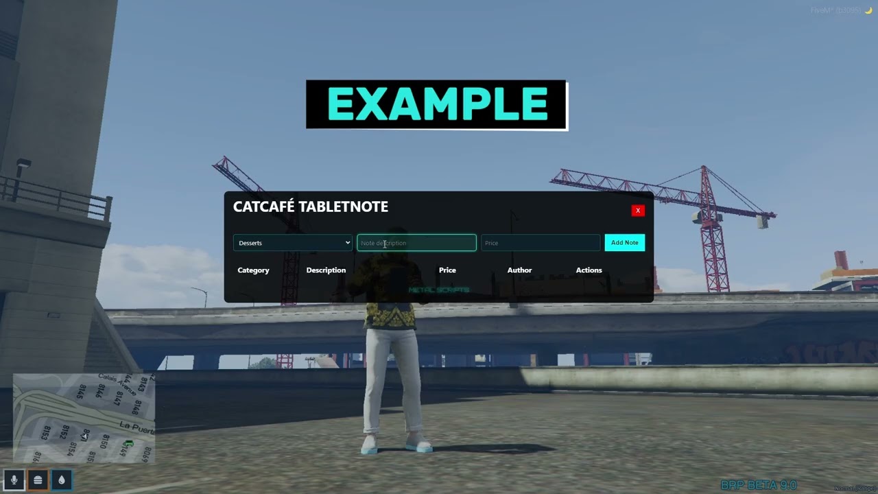 Metal TabletNotes [QBCore] [Preview]