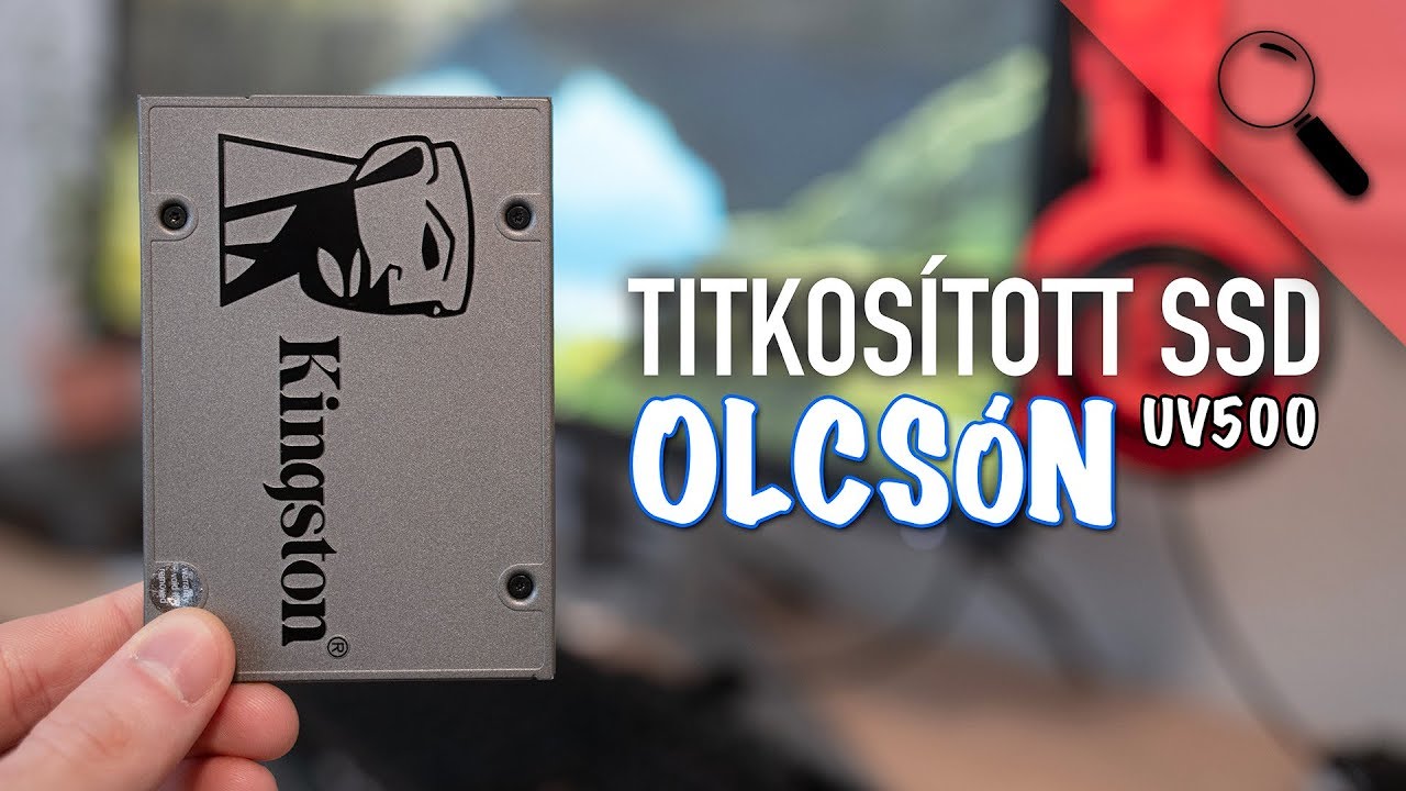 Hardveres titkosítás? | Kingston UV500 teszt