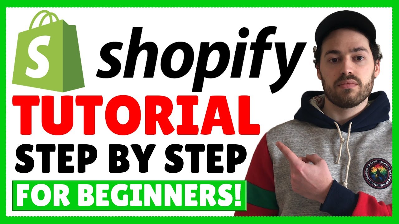 Shopify Tutorial For Beginners 2024 - Shopify Website Design From Scratch (Step by Step)