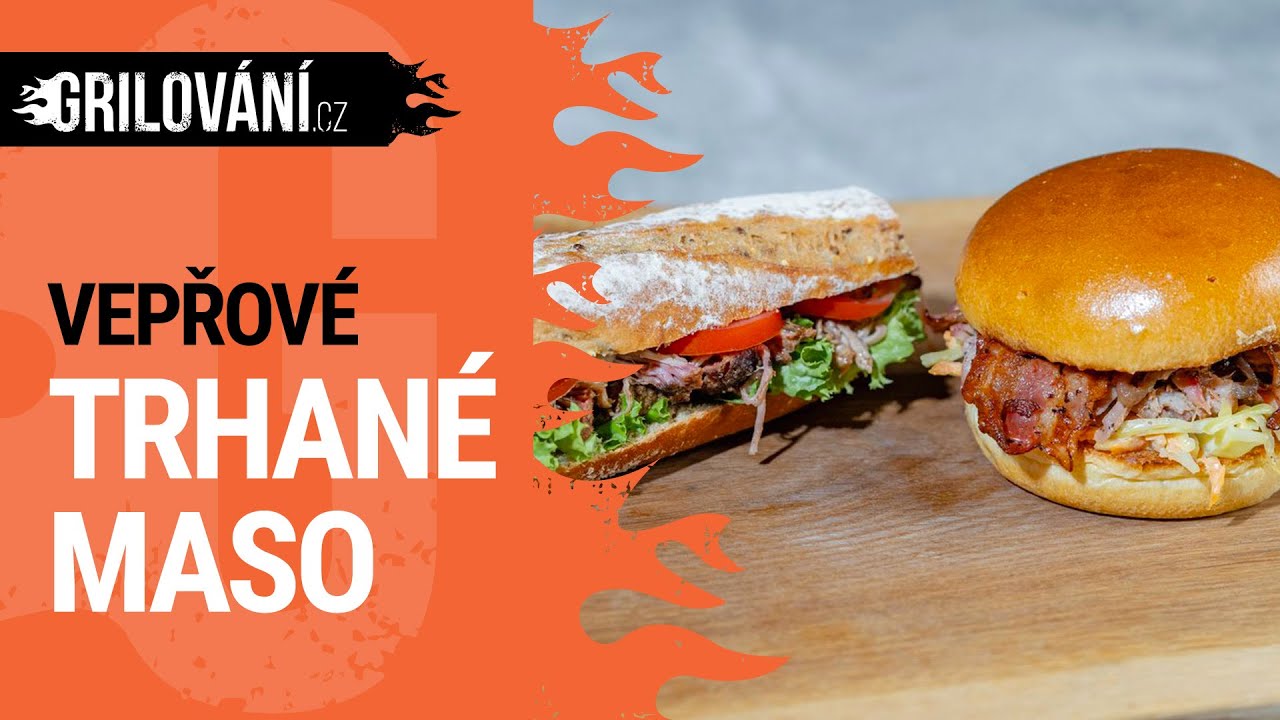 RECEPT na gril: 🐖 Vepřové trhané maso v 🔥 grilu Weber Smokey Mountain | TOHLE JE PROSTĚ KLASIKA 👍