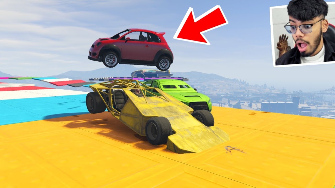 Cars Vs Cars CHALLENGE 826.286% People Need Milk After This Race in GTA 5!