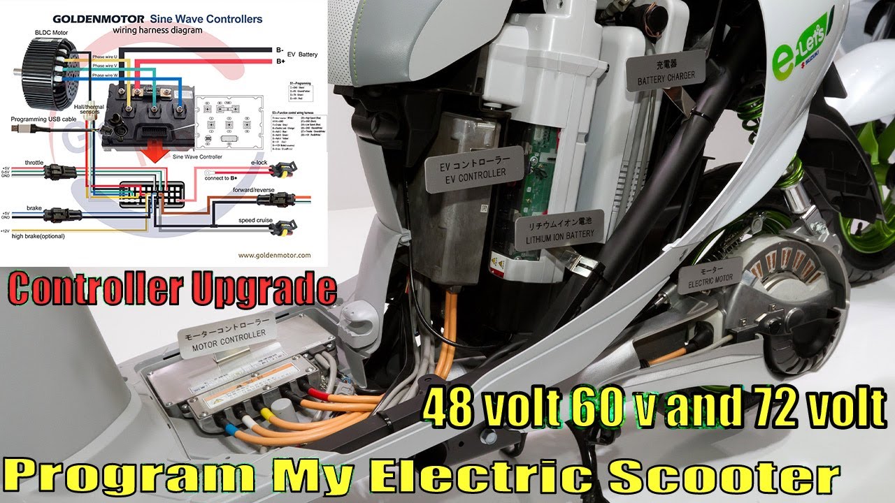 How do I Program My Electric Scooter?Electric Scooter Controller Upgrade |Speed Controller Upgrade |