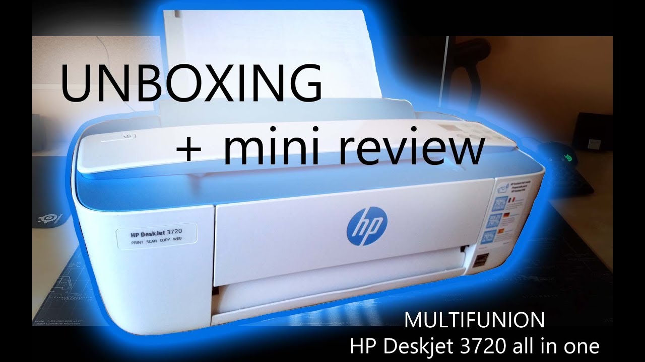 Unboxing HP Deskjet 3720 - la multifunción más pequeña del mercado