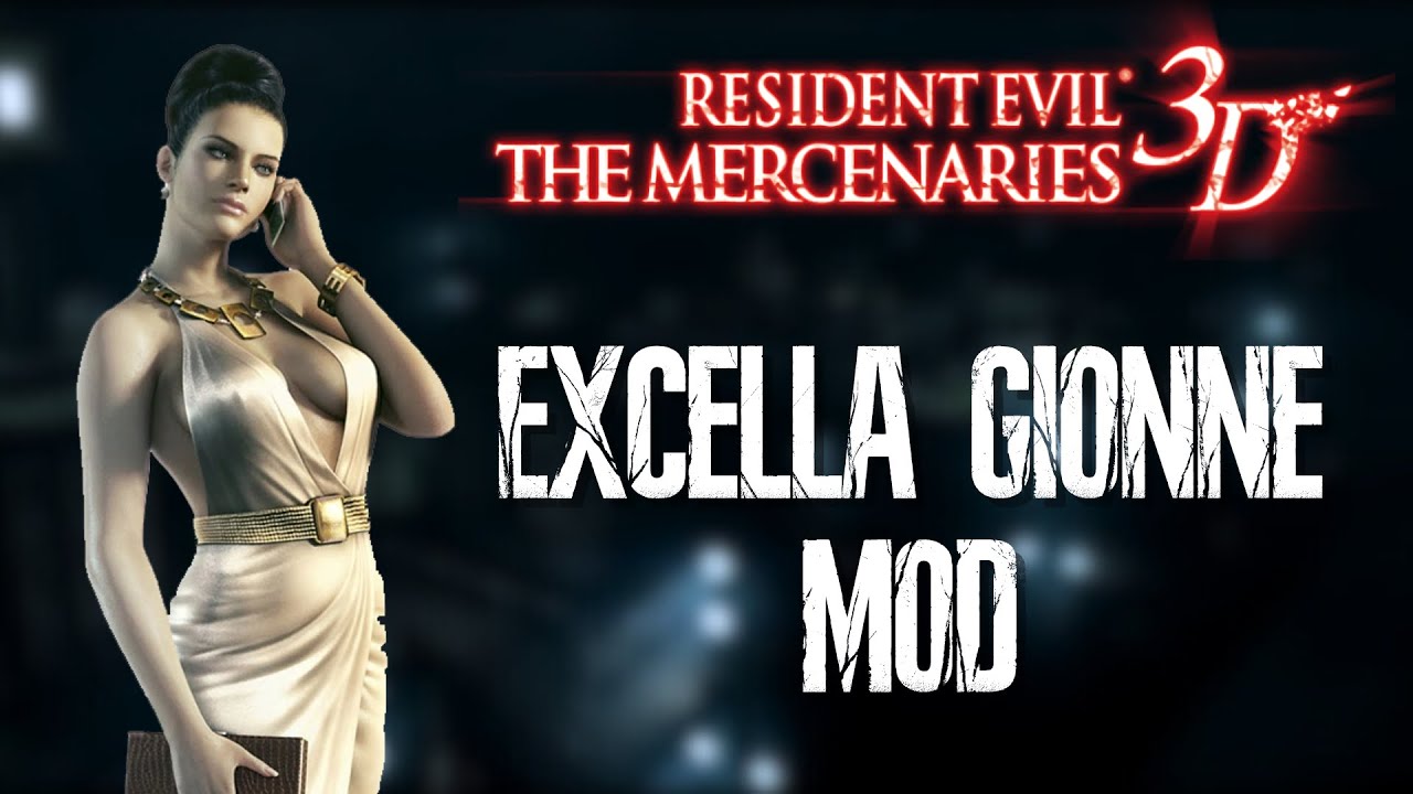 Resident Evil: The Mercenaries 3D - Excella Gionne Mod
