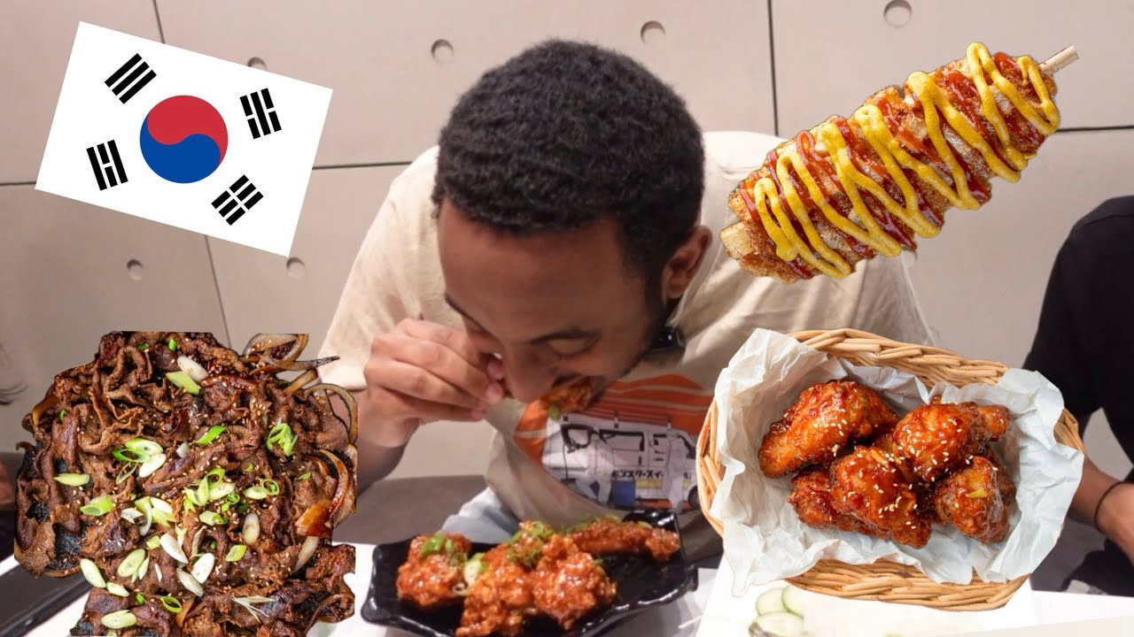 TRYING KOREAN BBQ FOR THE FIRST TIME (HALAL)