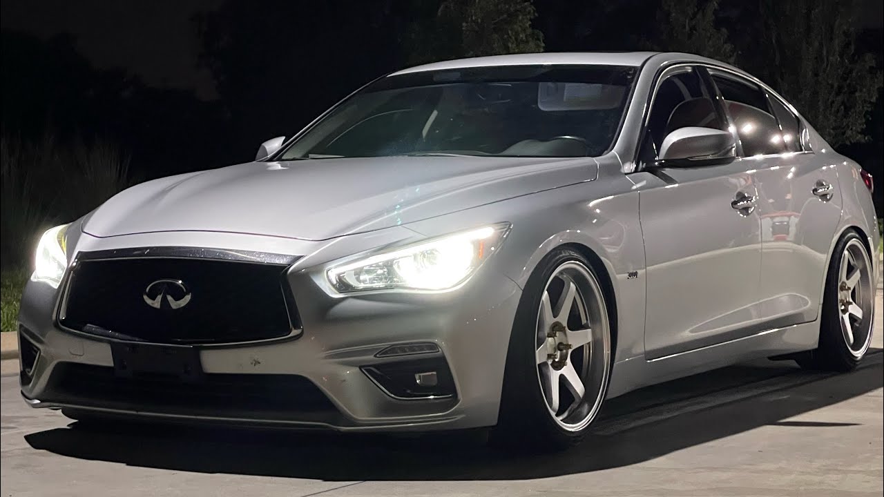 Installing ams intakes on my 2018 Infiniti Q50 !!!!