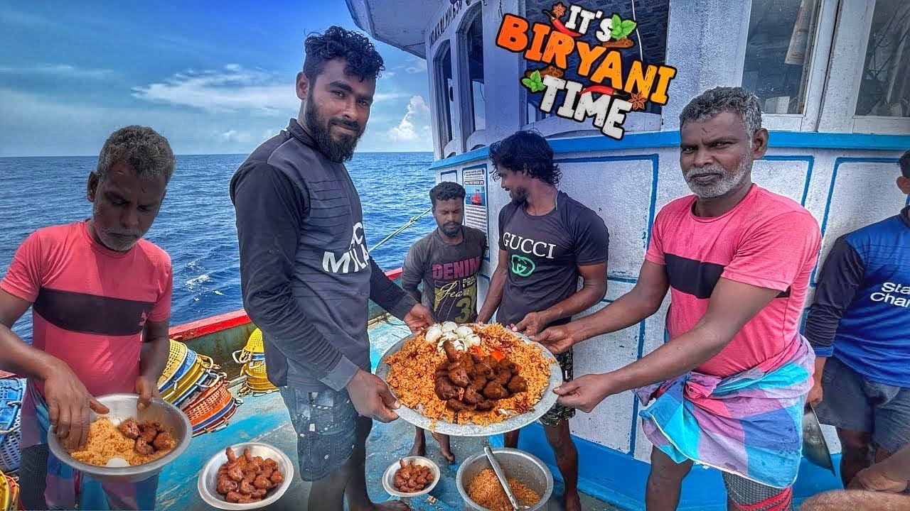 🌊Aal Kadalil Paaramparaiya Iral🦐Biriyani Samayal🤤 | Miss Pannama Paarangka!😳